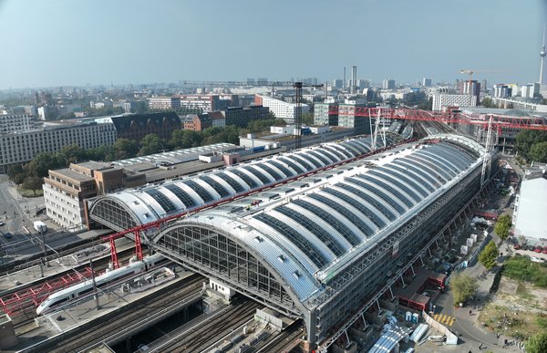 Hallendächer Berlin Ostbahnhof