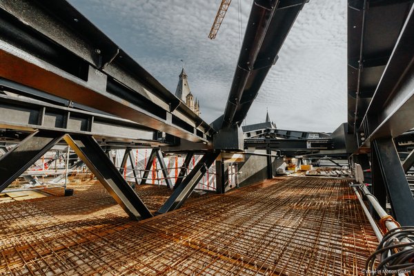 Montierter Fachwerkknoten