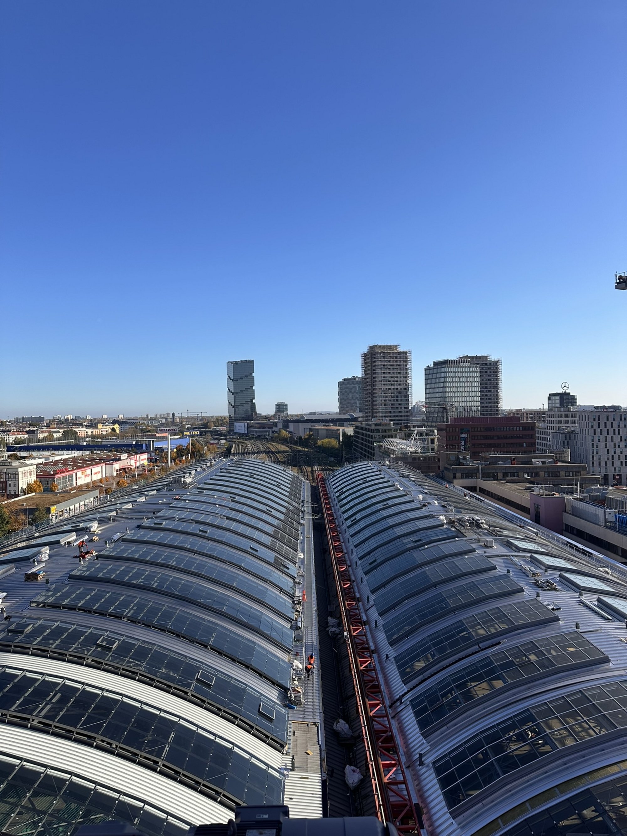 Hallendächer Ostbahnhof Berlin