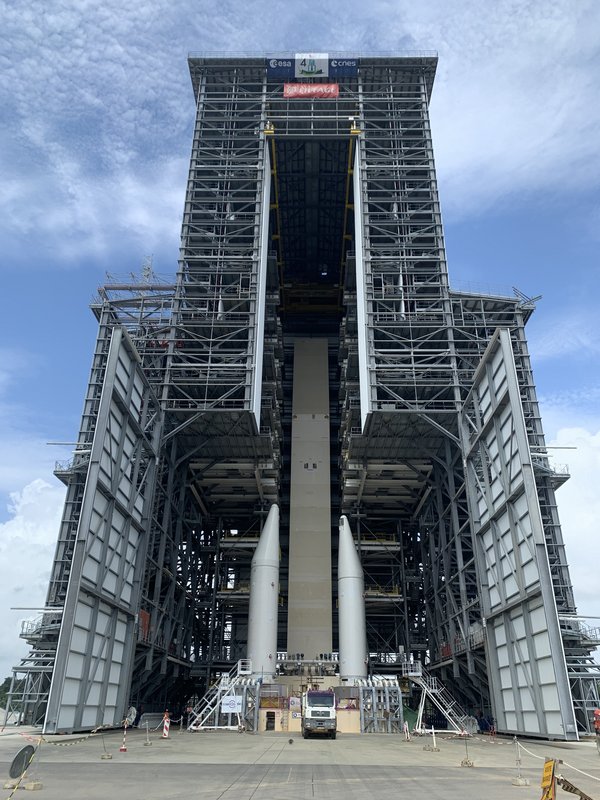 Raketengarage & Montagehalle für die Ariane 6