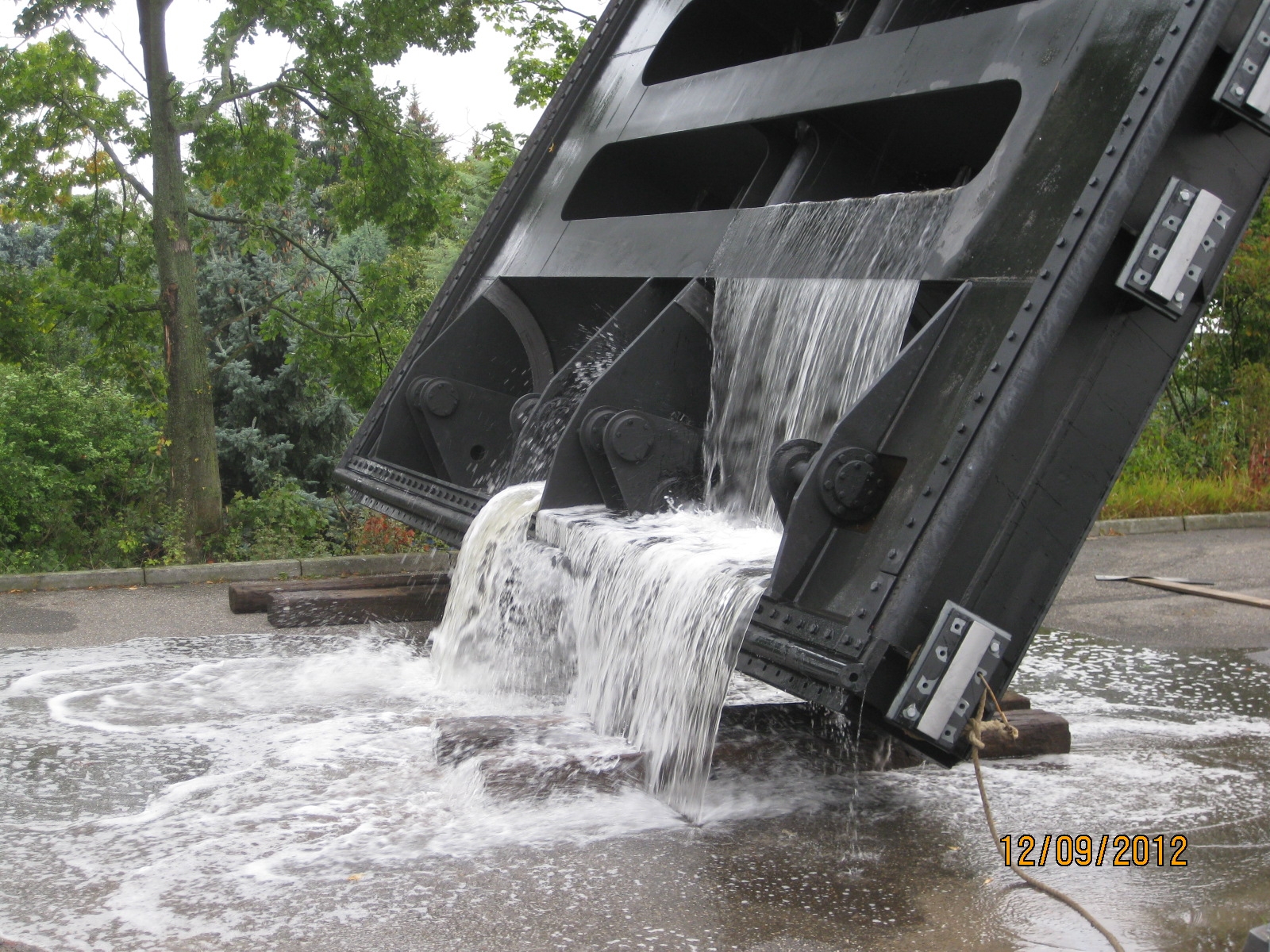 Schleuse, Feudenheim